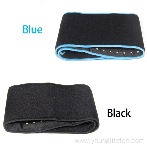 Red infrared light therapy belt for pain relief